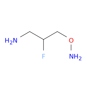 1-Propanamine,3-(aminooxy)-2-fluoro-, hydrochloride (1:2)