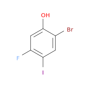 2-Bromo-5-fluoro-4-iodophenol