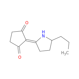 1,3-Cyclopentanedione, 2-(5-propyl-2-pyrrolidinylidene)-