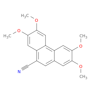 9-Phenanthrenecarbonitrile, 2,3,6,7-tetramethoxy-