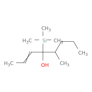 2-Octen-4-ol, 5-methyl-4-(trimethylsilyl)-
