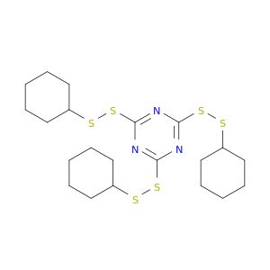 1,3,5-Triazine, 2,4,6-tris(cyclohexyldithio)-