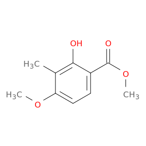 Benzoic acid, 2-hydroxy-4-methoxy-3-methyl-, methyl ester