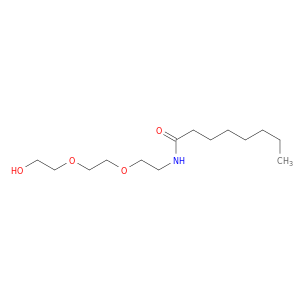 Octanamide, N-[2-[2-(2-hydroxyethoxy)ethoxy]ethyl]-