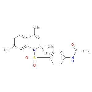 N-[4-(2,2,4,7-TETRAMETHYLQUINOLIN-1-YL)SULFONYLPHENYL]ACETAMIDE