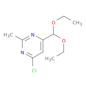 4-Chloro-6-(diethoxymethyl)-2-methylpyrimidine