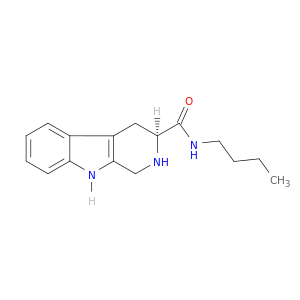 1H-Pyrido[3,4-b]indole-3-carboxamide, N-butyl-2,3,4,9-tetrahydro-, (S)-