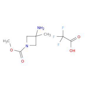Trifluoroacetic Acid Methyl 3-Amino-3-methylazetidine-1-carboxylate