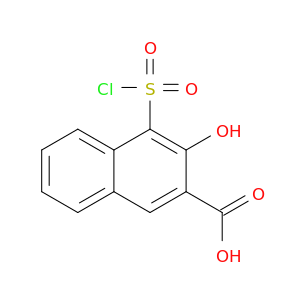 2-HYDROXY-3-CARBOXY-NAPHTHALENE-1-SULFONYLCHLORIDE