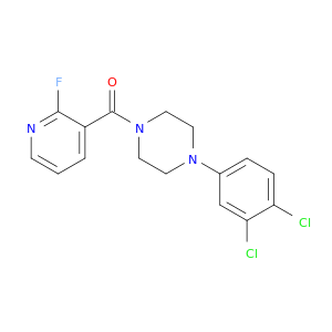 Methanone, [4-(3,4-dichlorophenyl)-1-piperazinyl](2-fluoro-3-pyridinyl)-