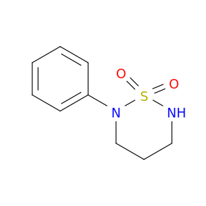 2H-1,2,6-Thiadiazine, tetrahydro-2-phenyl-, 1,1-dioxide