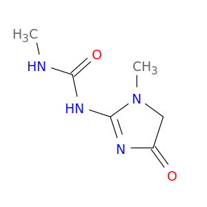 Urea, N-(4,5-dihydro-1-methyl-4-oxo-1H-imidazol-2-yl)-N'-methyl-