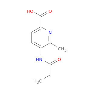 2-Pyridinecarboxylicacid, 6-methyl-5-[(1-oxopropyl)amino]-
