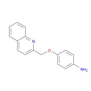 Benzenamine, 4-(2-quinolinylmethoxy)-