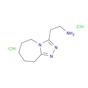 2-{5H,6H,7H,8H,9H-[1,2,4]triazolo[4,3-a]azepin-3-yl}ethan-1-amine dihydrochloride