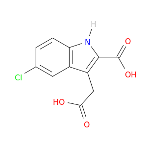3-(Carboxymethyl)-5-chloro-1H-indole-2-carboxylic acid