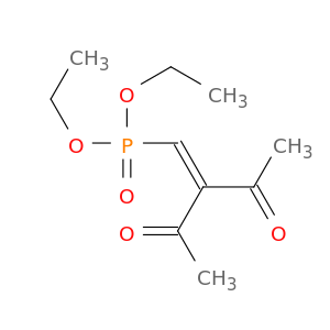 Phosphonic acid, (2-acetyl-3-oxo-1-butenyl)-, diethyl ester