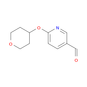 6-(TETRAHYDRO-2H-PYRAN-4-YLOXY)NICOTINALDEHYDE