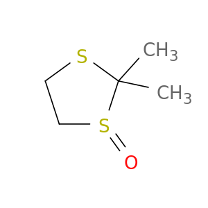 1,3-Dithiolane, 2,2-dimethyl-, 1-oxide