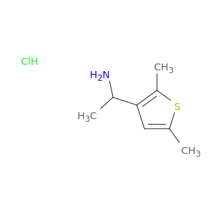 1-(2,5-dimethylthiophen-3-yl)ethan-1-amine hydrochloride