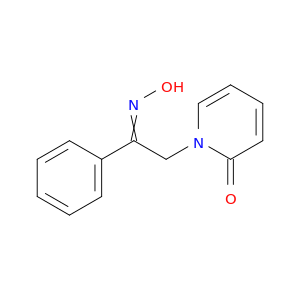 2(1H)-Pyridinone, 1-[2-(hydroxyimino)-2-phenylethyl]-