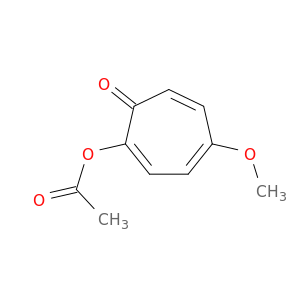 2,4,6-Cycloheptatrien-1-one, 2-(acetyloxy)-5-methoxy-