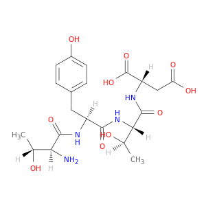 L-Aspartic acid, N-[N-(N-L-threonyl-L-tyrosyl)-L-threonyl]-