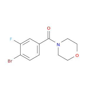 Morpholine, 4-(4-bromo-3-fluorobenzoyl)-