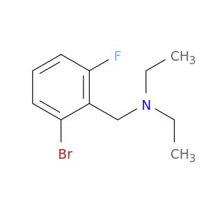 N,N-Diethyl 2-bromo-6-fluorobenzylamine