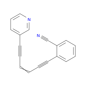 Benzonitrile, 2-[6-(3-pyridinyl)-3-hexene-1,5-diynyl]-