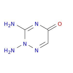 1,2,4-Triazin-5(2H)-one, 2,3-diamino-