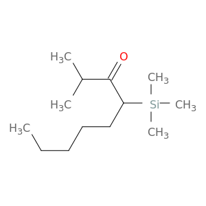 3-Nonanone, 2-methyl-4-(trimethylsilyl)-