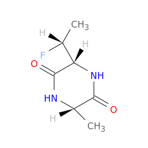 2,5-Piperazinedione,3-(1-fluoroethyl)-6-methyl-,[3R-[3-alpha-(R*),6-alpha-]]-(9CI)