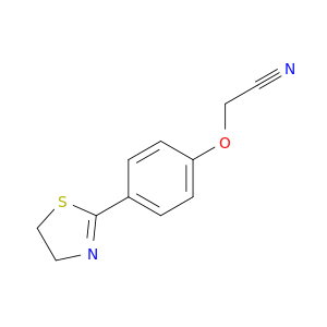 2-[4-(4,5-二氢-2-噻唑基)苯氧基]乙腈