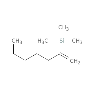 Silane, trimethyl(1-methylenehexyl)-