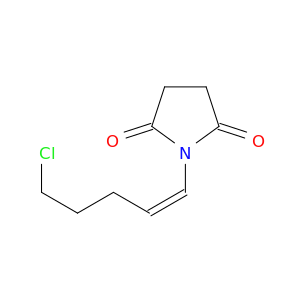 2,5-Pyrrolidinedione, 1-[(1Z)-5-chloro-1-penten-1-yl]-