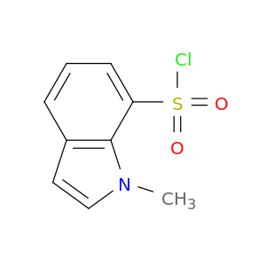 1H-Indole-7-sulfonylchloride, 1-methyl-