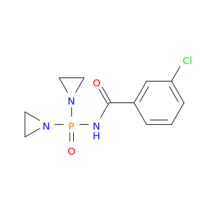 Benzamide, N-[bis(1-aziridinyl)phosphinyl]-3-chloro-