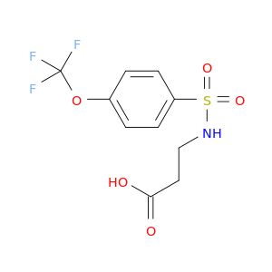 3-(4-(Trifluoromethoxy)phenylsulfonamido)propanoic acid