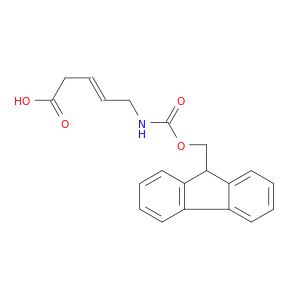 3-Pentenoic acid, 5-[[(9H-fluoren-9-ylmethoxy)carbonyl]amino]-, (3E)-