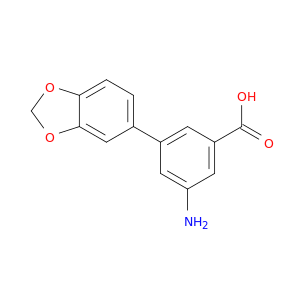 3-Amino-5-(benzo[d][1,3]dioxol-5-yl)benzoic acid