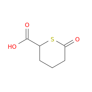 2H-Thiopyran-2-carboxylicacid, tetrahydro-6-oxo-