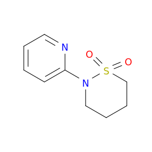 2-pyridin-2-ylthiazinane 1,1-dioxide