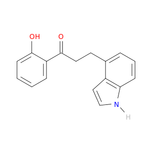 1-Propanone, 1-(2-hydroxyphenyl)-3-(1H-indol-4-yl)-