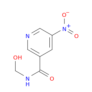 3-Pyridinecarboxamide, N-(hydroxymethyl)-5-nitro-