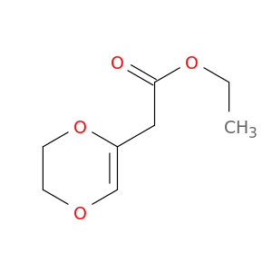 1,4-Dioxin-2-acetic acid, 5,6-dihydro-, ethyl ester