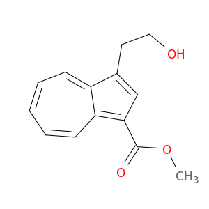 1-Azulenecarboxylic acid, 3-(2-hydroxyethyl)-, methyl ester