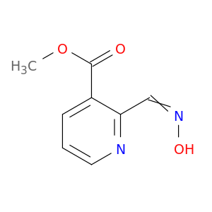3-Pyridinecarboxylic acid, 2-[(hydroxyimino)methyl]-, methyl ester