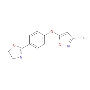 Isoxazole, 5-[4-(4,5-dihydro-2-oxazolyl)phenoxy]-3-methyl-