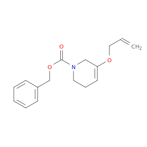 3,6-Dihydro-5-(2-propenyloxy)-1(2H)-pyridinecarboxylic Acid Phenylmethyl Ester